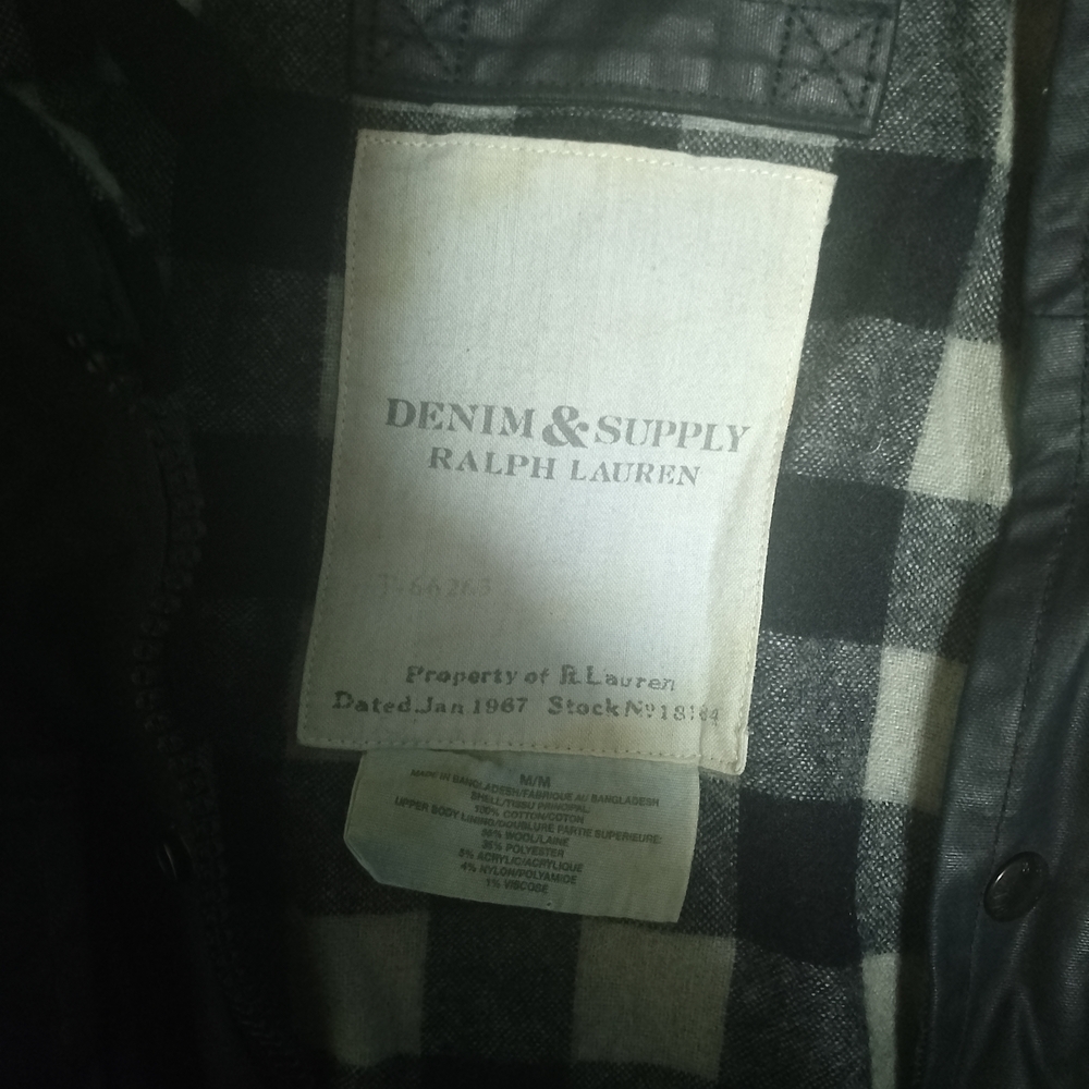 Ralph Lauren Black and Gray Men's Jacket